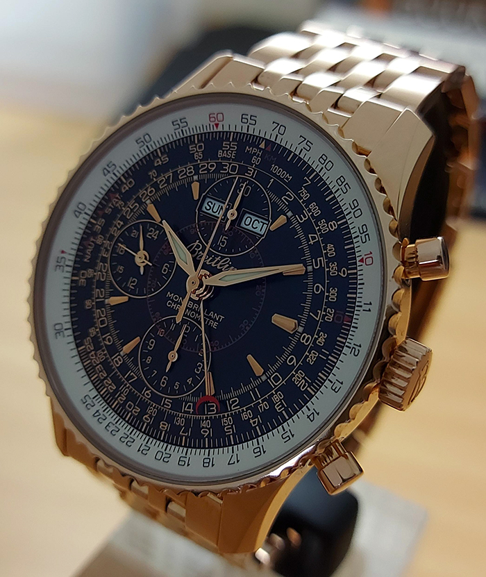 Breitling discount montbrillant gold